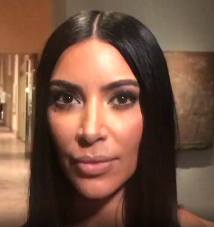 Kim Kardashian at met gala
